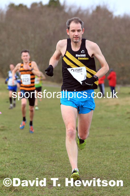 Mens 35 to 60 2022 NEMAA Open Cross Country Champs., Wallsend, Tyne and Wear. Photo: David T. Hewitson/Sports for All Pics